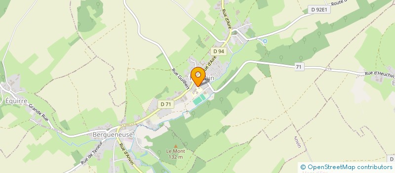 localisation de l'entreprise COLLEGE JACQUES PREVERT  HEUCHIN