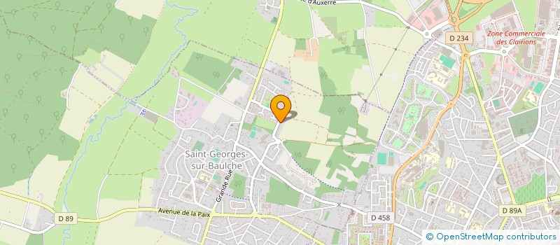 localisation de l'entreprise COLLEGE JEAN BERTIN  SAINT-GEORGES-SUR-BAULCHE