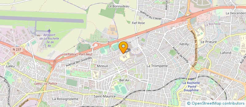 localisation de l'entreprise COLLEGE JEAN GUITON  LAGORD