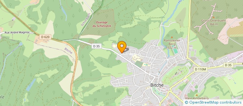 localisation de l'entreprise COLLEGE JEAN-JACQUES KIEFFER à BITCHE