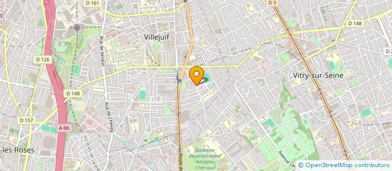 localisation de l'entreprise COLLEGE JEAN LURCAT à VILLEJUIF