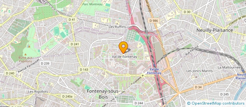 localisation de l'entreprise COLLEGE JEAN MACE à FONTENAY-SOUS-BOIS