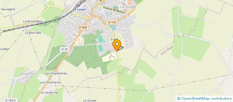 localisation de l'entreprise COLLEGE JEAN MONNET à LA LOUPE
