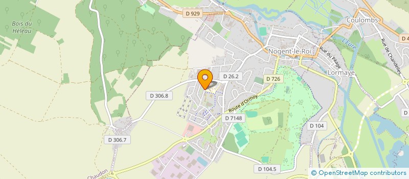 localisation de l'entreprise COLLEGE JEAN MOULIN à NOGENT LE ROI