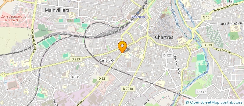 localisation de l'entreprise COLLEGE JEAN MOULIN à CHARTRES