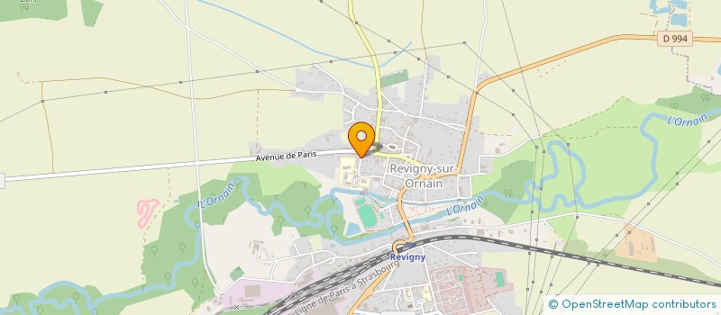 localisation de l'entreprise COLLEGE JEAN MOULIN à REVIGNY-SUR-ORNAIN