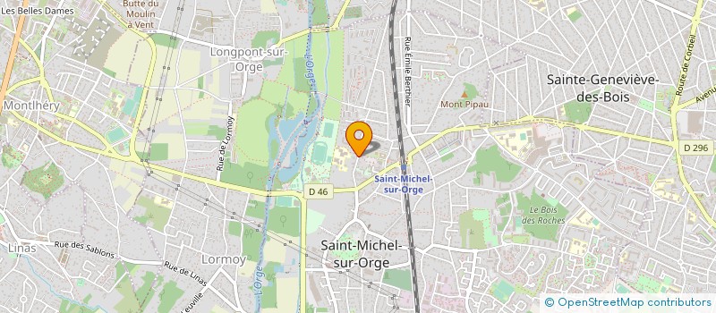 localisation de l'entreprise COLLEGE JEAN MOULIN  SAINT-MICHEL-SUR-ORGE