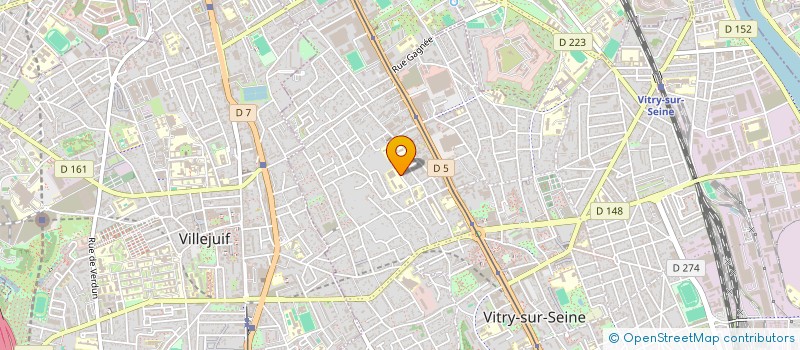 localisation de l'entreprise COLLEGE JEAN PERRIN à VITRY-SUR-SEINE