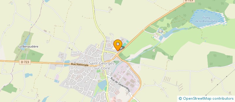 localisation de l'entreprise COLLEGE JEAN RACINE  SAINT-GEORGES-SUR-LOIRE