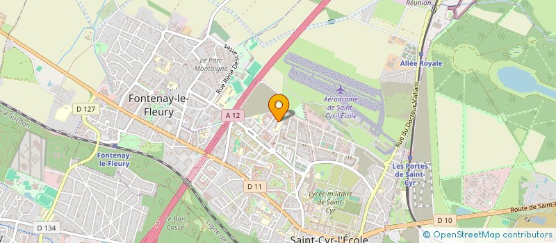 localisation de l'entreprise COLLEGE JEAN RACINE  SAINT-CYR-L'ECOLE