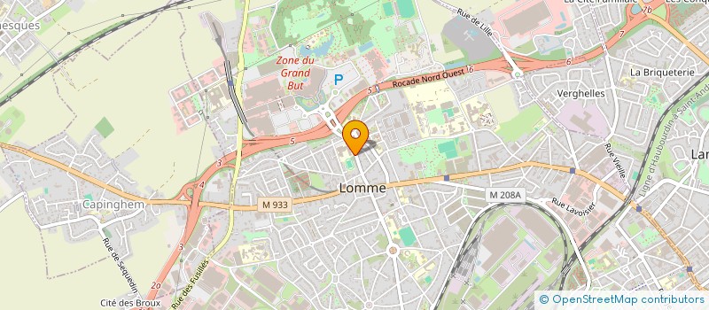 localisation de l'entreprise COLLEGE JEAN ZAY à LILLE