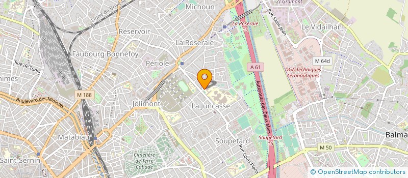 localisation de l'entreprise COLLEGE JOLIMONT à TOULOUSE