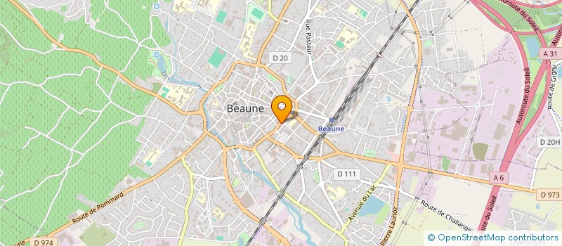 localisation de l'entreprise COLLEGE JULES FERRY à BEAUNE