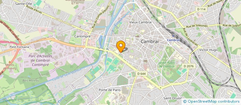 localisation de l'entreprise COLLEGE JULES FERRY à CAMBRAI