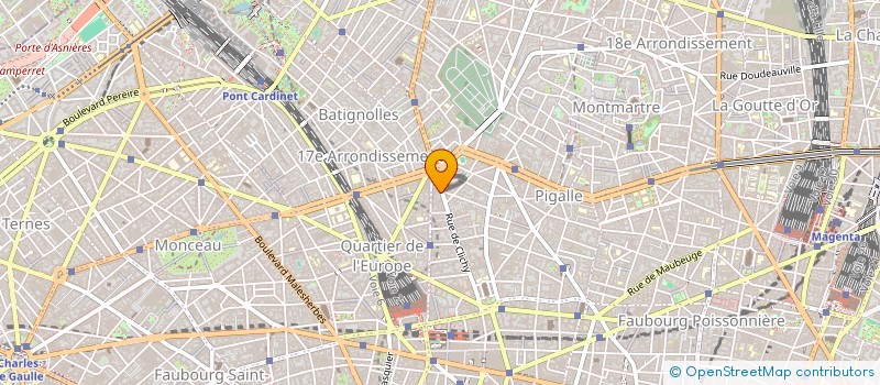 localisation de l'entreprise COLLEGE JULES FERRY à PARIS