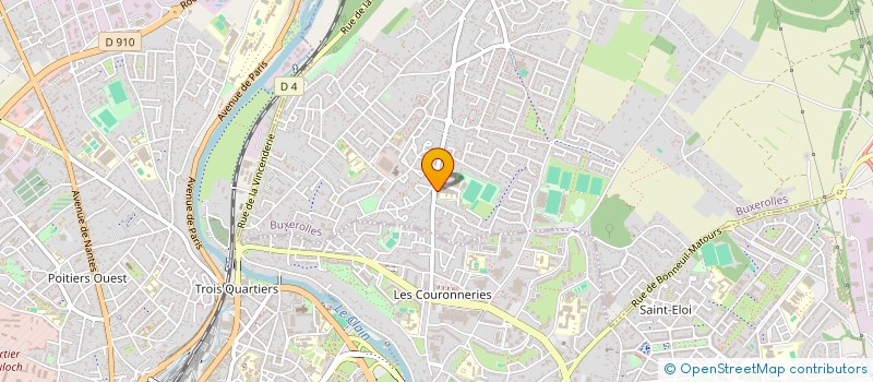 localisation de l'entreprise COLLEGE JULES VERNE  BUXEROLLES