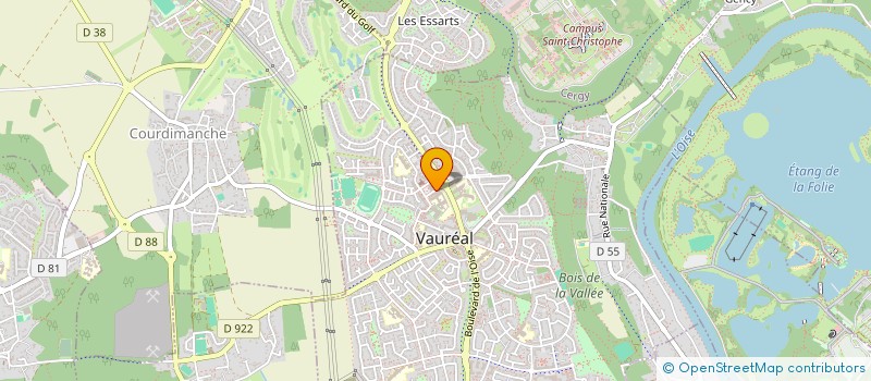 localisation de l'entreprise COLLEGE LA BUSSIE à VAUREAL