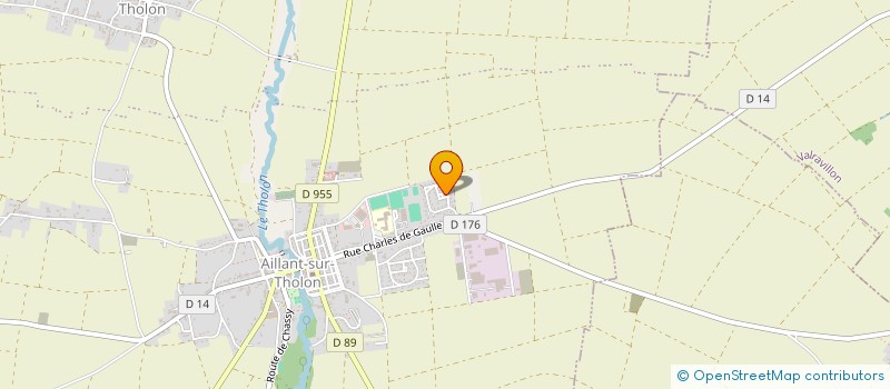 localisation de l'entreprise COLLEGE LA CROIX DE L'ORME  MONTHOLON