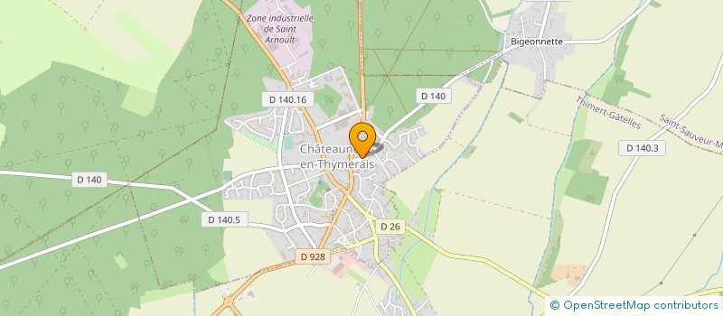 localisation de l'entreprise COLLEGE LA PAJOTTERIE à CHATEAUNEUF-EN-THYMERAIS