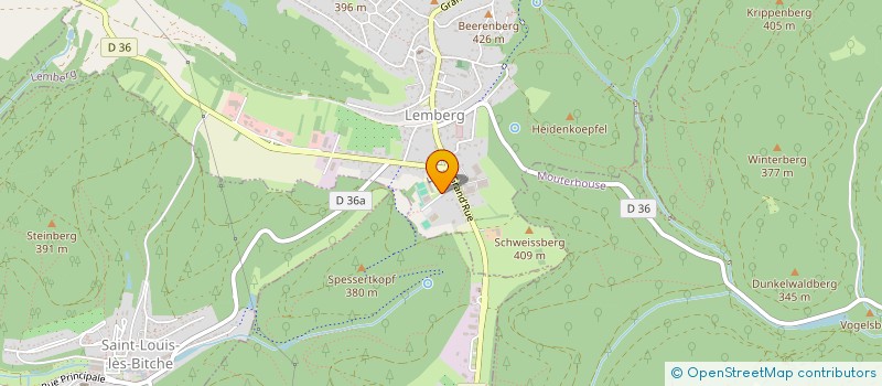 localisation de l'entreprise COLLEGE LA PARAISON  LEMBERG