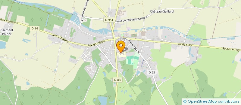 localisation de l'entreprise COLLEGE LA SOLOGNE à TIGY