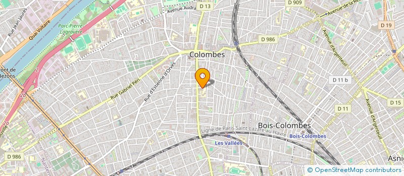 localisation de l'entreprise COLLEGE LAKANAL à COLOMBES