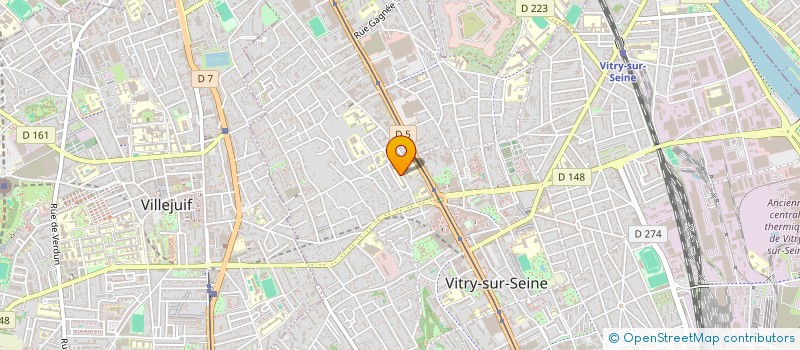 localisation de l'entreprise COLLEGE LAKANAL à VITRY-SUR-SEINE