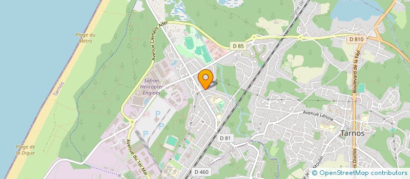 localisation de l'entreprise COLLEGE LANGEVIN WALLON  TARNOS