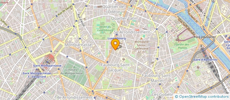 localisation de l'entreprise COLLEGE LAVOISIER à PARIS