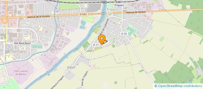 localisation de l'entreprise COLLEGE LE BOIS DE L'ENCLUME  TRILPORT