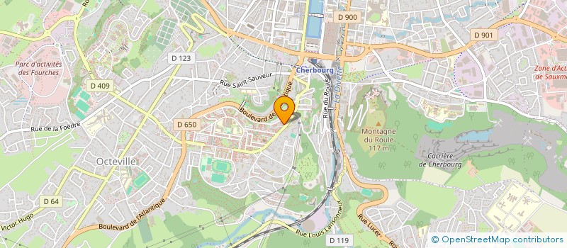 localisation de l'entreprise COLLEGE LE FERRONAY  CHERBOURG-EN-COTENTIN