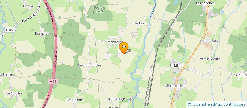 localisation de l'entreprise COLLEGE LE GRAND CEDRE à COLIGNY