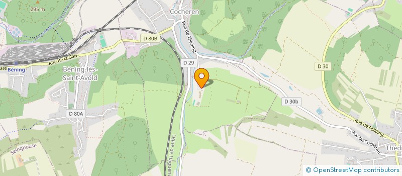 localisation de l'entreprise COLLEGE LE HERAPEL  COCHEREN