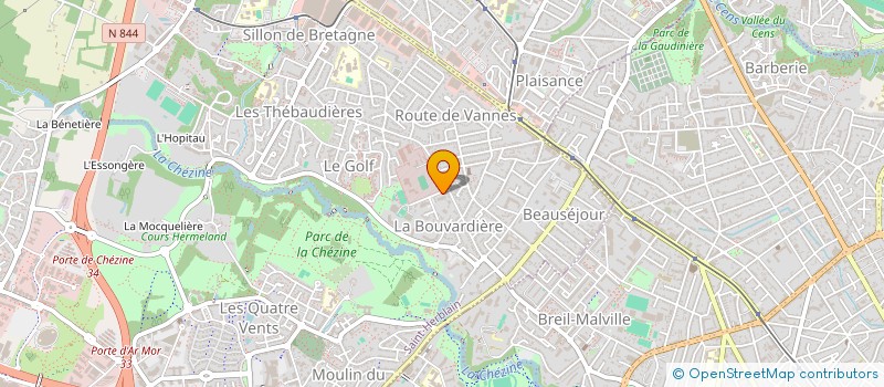 localisation de l'entreprise COLLEGE LE HERAULT à SAINT-HERBLAIN