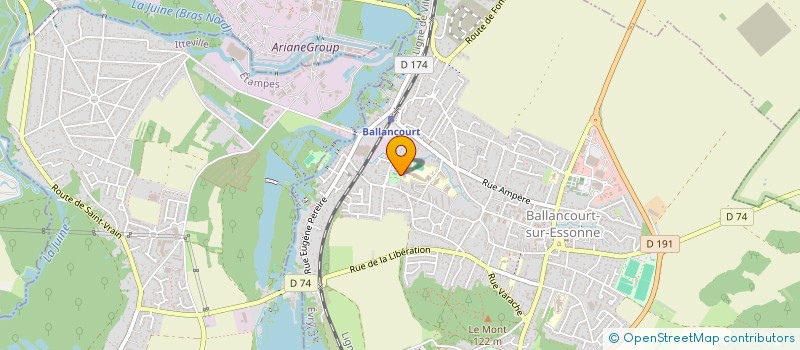 localisation de l'entreprise COLLEGE LE SAUSSAY  BALLANCOURT-SUR-ESSONNE