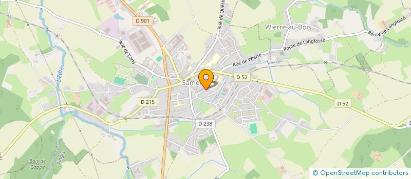 localisation de l'entreprise COLLEGE LE TRION  SAMER