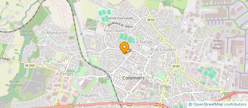 localisation de l'entreprise COLLEGE LEON BLUM à COLOMIERS