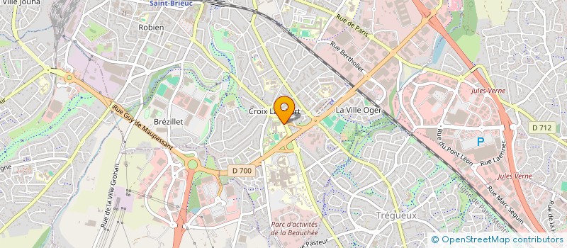 localisation de l'entreprise COLLEGE LEONARD DE VINCI à SAINT-BRIEUC