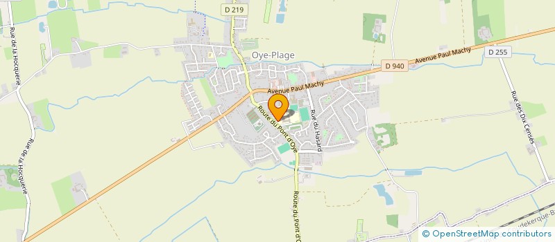 localisation de l'entreprise COLLEGE LES ARGOUSIERS  OYE-PLAGE