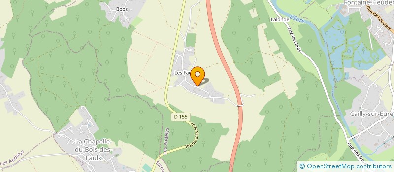localisation de l'entreprise COLLEGE LES FOUGERES à LOUVIERS