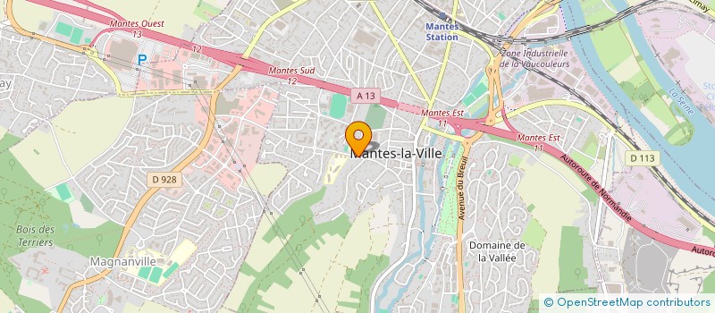 localisation de l'entreprise COLLEGE LES PLAISANCES à MANTES-LA-VILLE