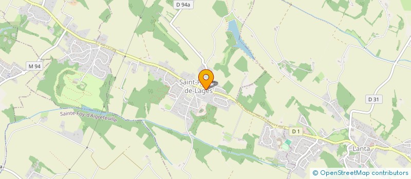 localisation de l'entreprise COLLEGE LES ROUSSILLOUS  SAINT-PIERRE-DE-LAGES