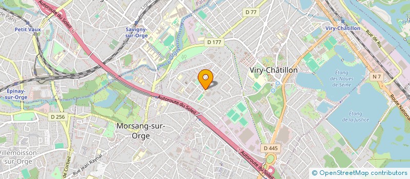 localisation de l'entreprise COLLEGE LES SABLONS à VIRY-CHATILLON