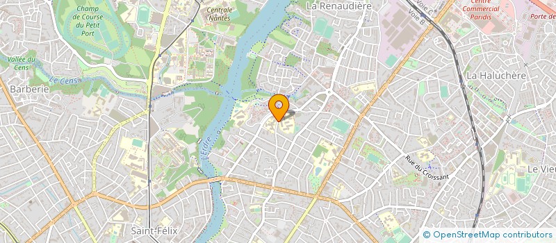 localisation de l'entreprise COLLEGE LIBERTAIRE RUTIGLIANO à NANTES