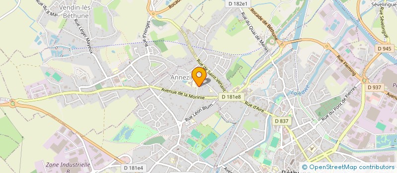 localisation de l'entreprise COLLEGE LIBERTE  ANNEZIN