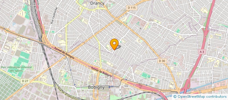 localisation de l'entreprise COLLEGE LIBERTE à DRANCY