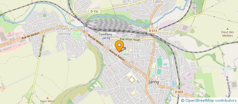 localisation de l'entreprise COLLEGE LOUIS ARAGON à JARNY