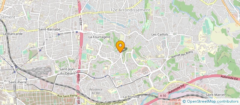 localisation de l'entreprise COLLEGE LOUIS ARMAND à MARSEILLE 12EME