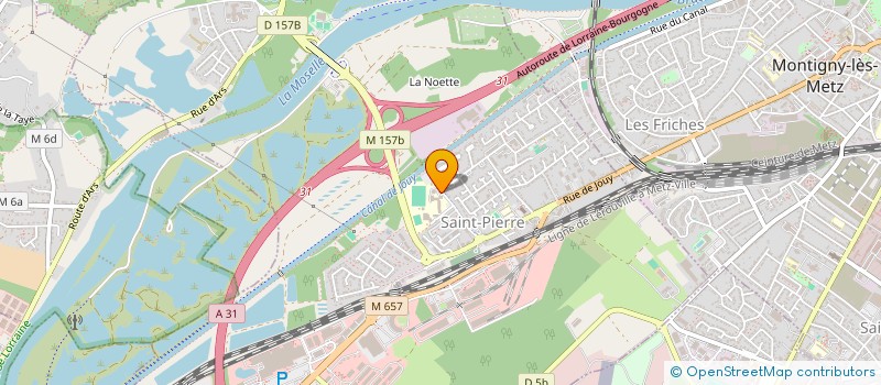 localisation de l'entreprise COLLEGE LOUIS ARMAND  MOULINS-LES-METZ