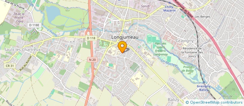 localisation de l'entreprise COLLEGE LOUIS PASTEUR à LONGJUMEAU